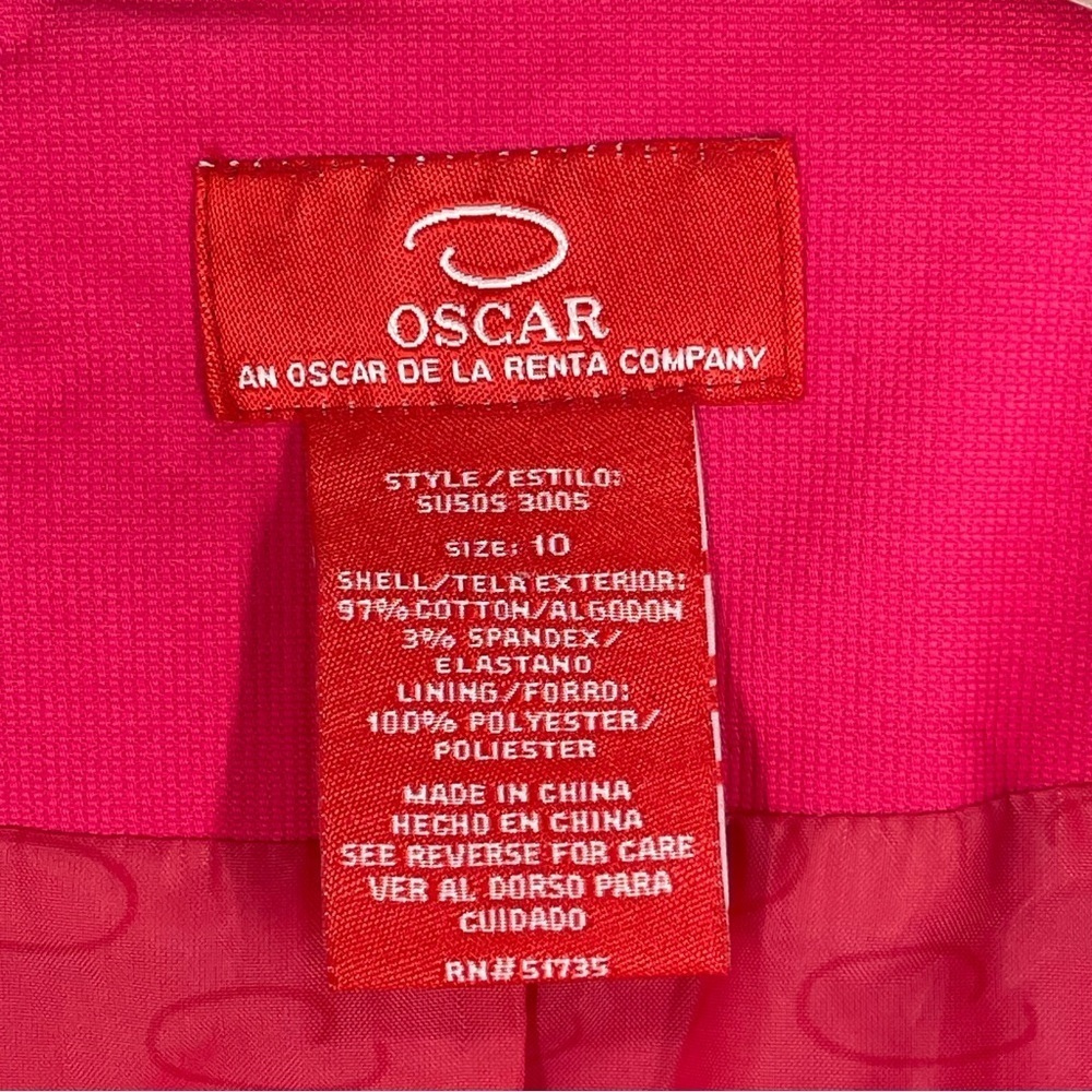 Oscar De La Renta Embroidered Blazer 10 - Picture 6 of 11